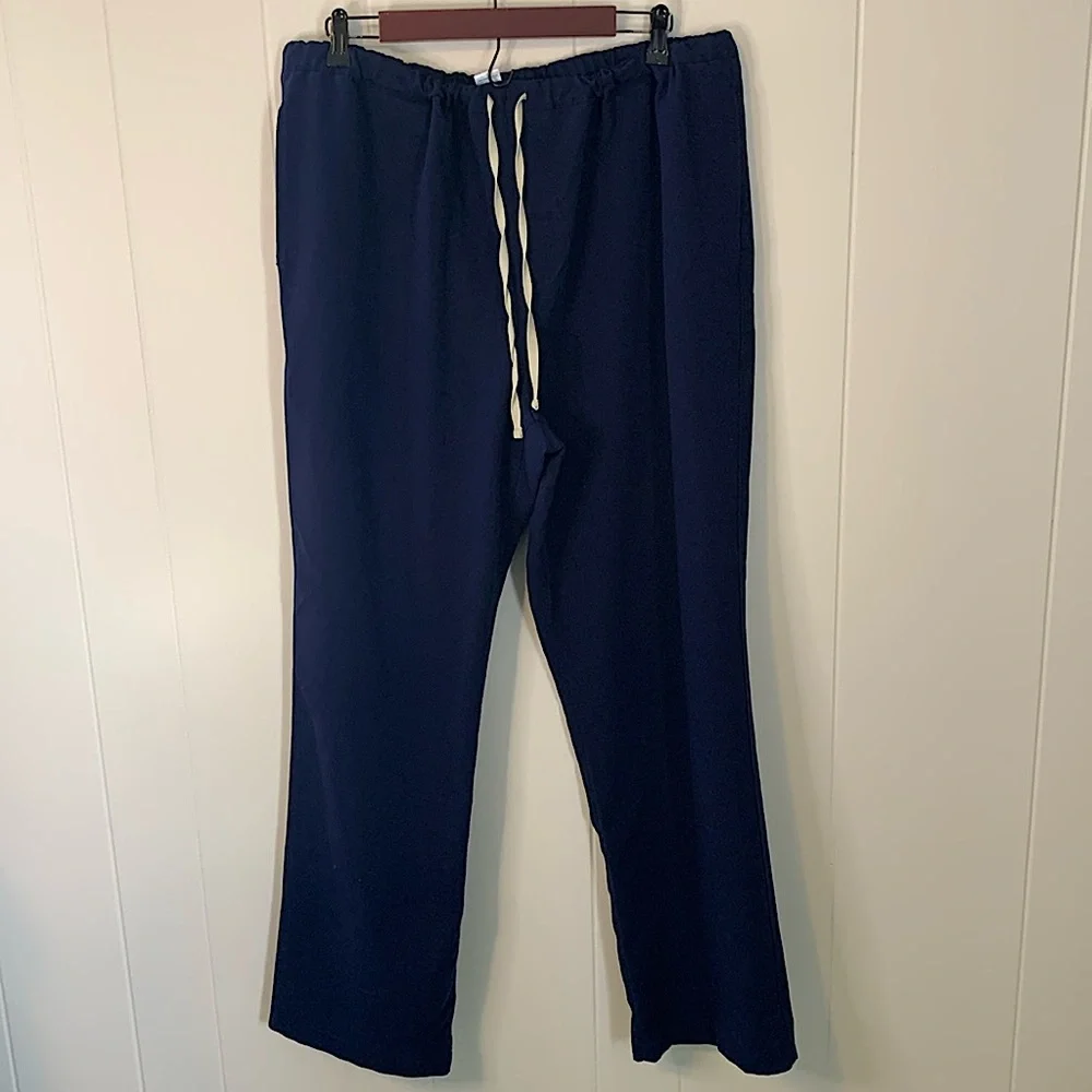Figs Pisco Basic Scrub Pants Navy Size Extra Extra Large Tall XXLT
